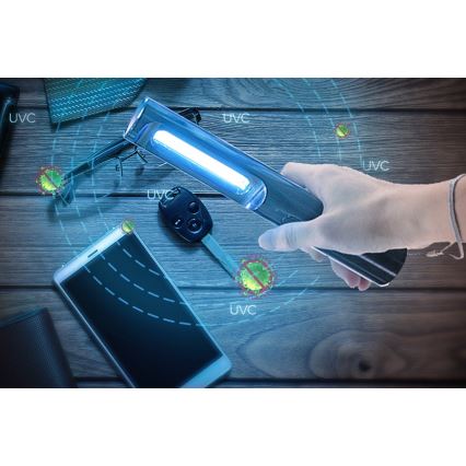 Prezent UV 70415 - Kannettava bakteereita tuhoava lamppu UVC / 5W / 5V