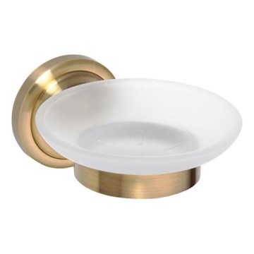 Pronssinvärinen saippuakulho 11x6,5 cm