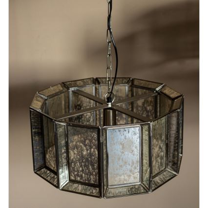 PTMD - Riippuvalaisin ANTIQUE ketjulla 1xE27/40W/230V, halkaisija 46 cm