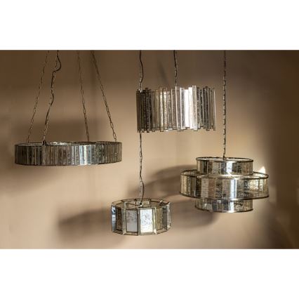 PTMD - Riippuvalaisin ANTIQUE ketjulla 1xE27/40W/230V, halkaisija 46 cm