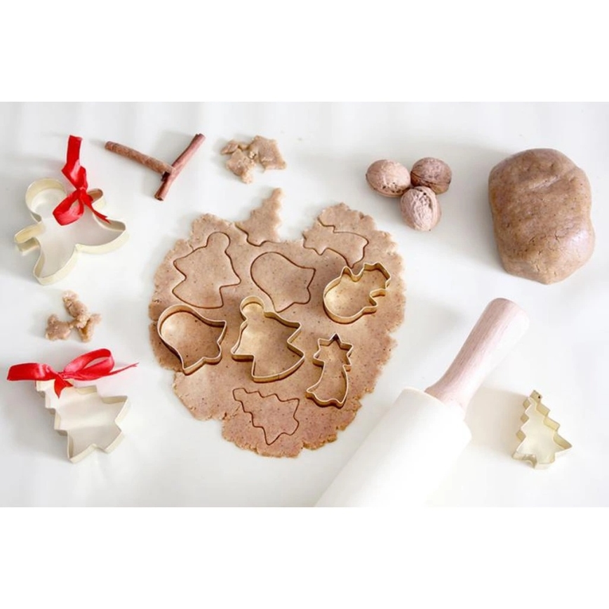 Puinen kaulin silikonipinnoitteella TORO 43 cm, kermanvärinen