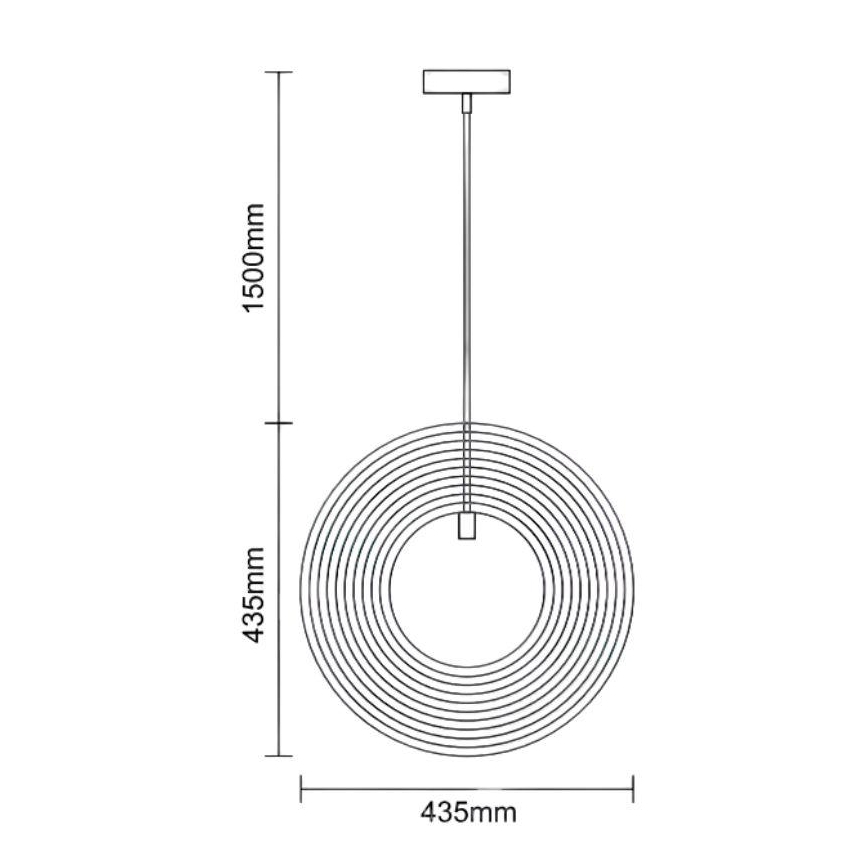 Puinen riippuvalaisin vaijerilla 1xE27/60W/230V, halkaisija 43,5 cm, täyspuu/viilu, pyökki/kumipuu