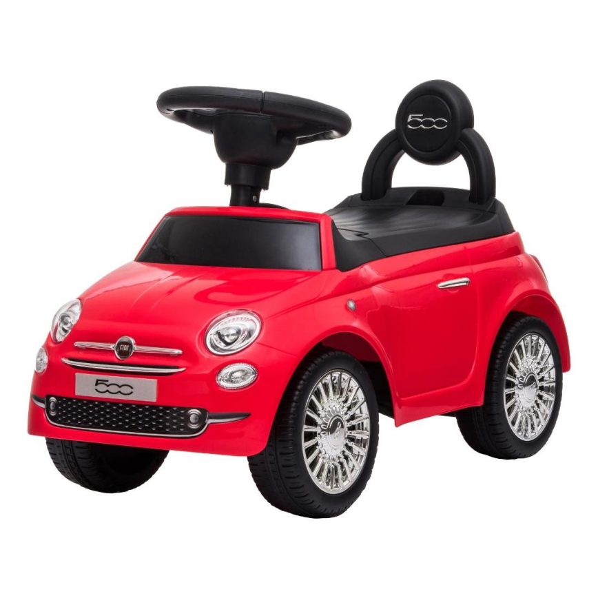 Push auto Fiat 500 2xAA punainen