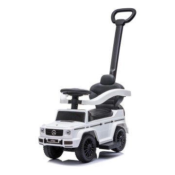 Push auto Mercedes G350d 3in1 2xAA valkoinen/musta