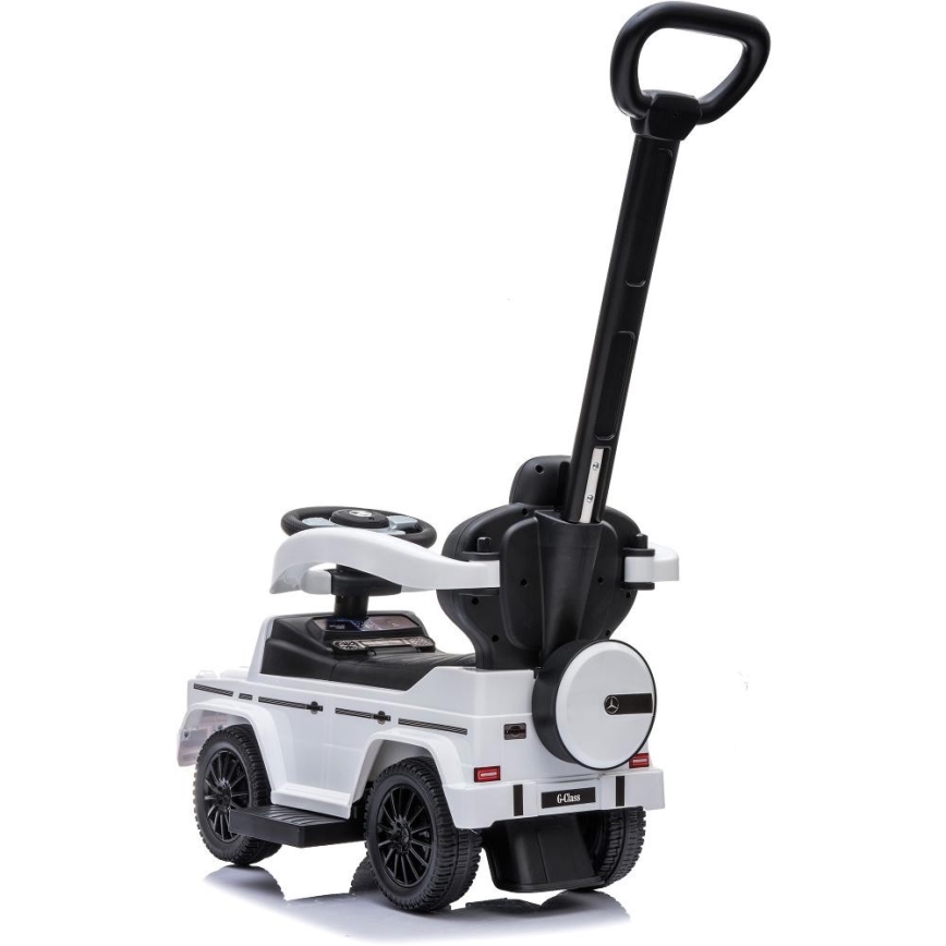 Push auto Mercedes G350d 3in1 2xAA valkoinen/musta