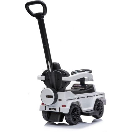 Push auto Mercedes G350d 3in1 2xAA valkoinen/musta