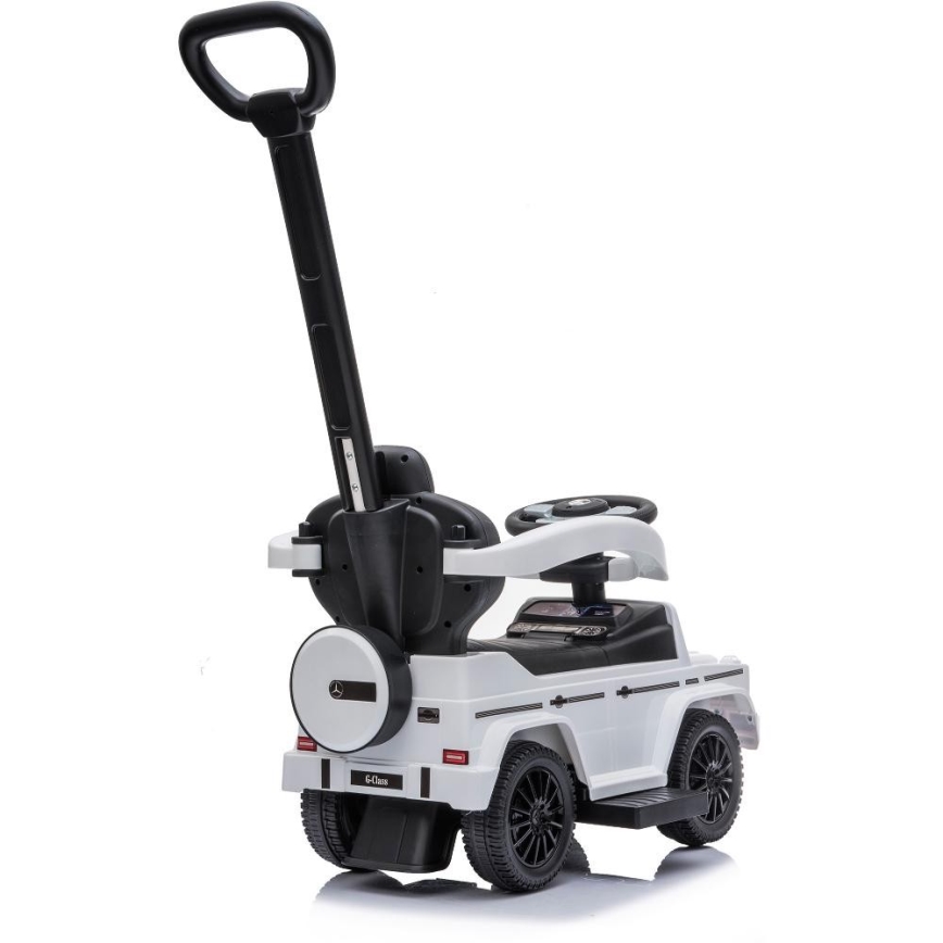 Push auto Mercedes G350d 3in1 2xAA valkoinen/musta