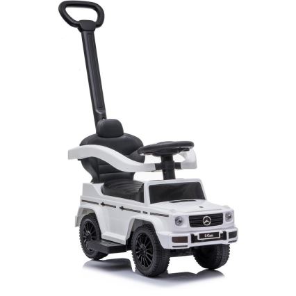 Push auto Mercedes G350d 3in1 2xAA valkoinen/musta