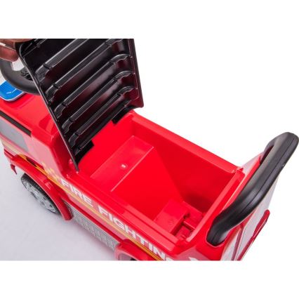 Push auto Mercedes Paloauto 2xAA punainen