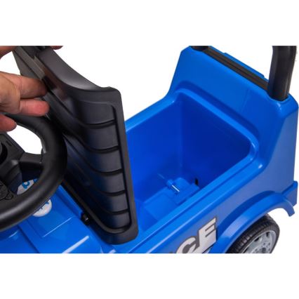 Push auto Mercedes Poliisiauto 2xAA sininen