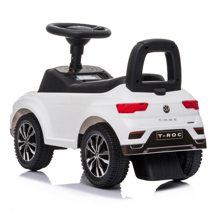Push auto Volkswagen 2xAA valkoinen/musta