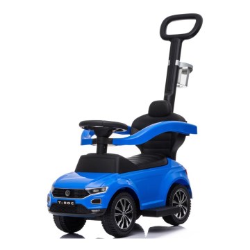 Push auto Volkswagen 3in1 2xAA sininen/musta