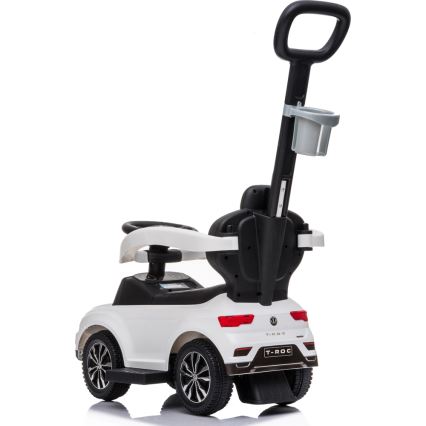 Push auto Volkswagen 3in1 2xAA valkoinen/musta