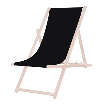 Puutarhatuoli musta/pyökki