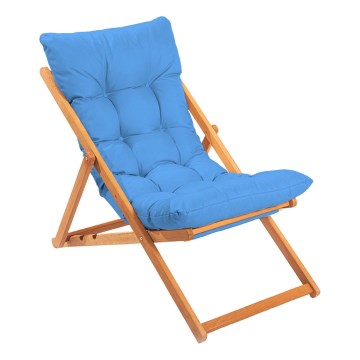 Puutarhatuoli sininen/pyökki