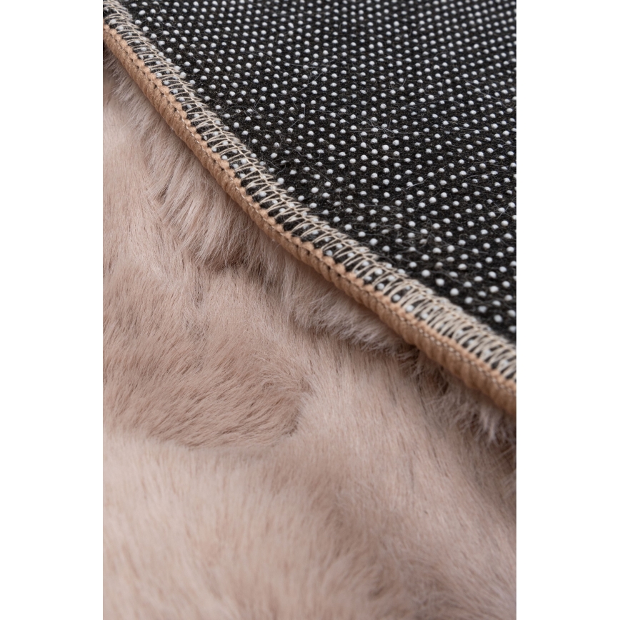 Pyöreä matto RABBIT BUBBLE 160 cm beige