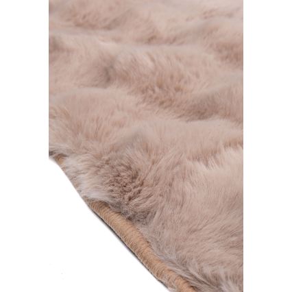 Pyöreä matto RABBIT BUBBLE 160 cm beige