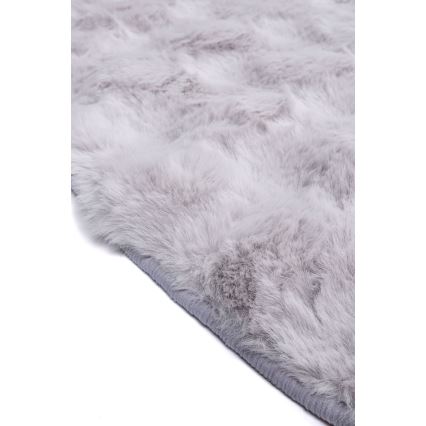 Pyöreä matto RABBIT BUBBLE 160 cm, harmaa