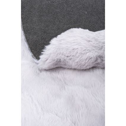 Pyöreä matto RABBIT BUBBLE 160 cm, harmaa