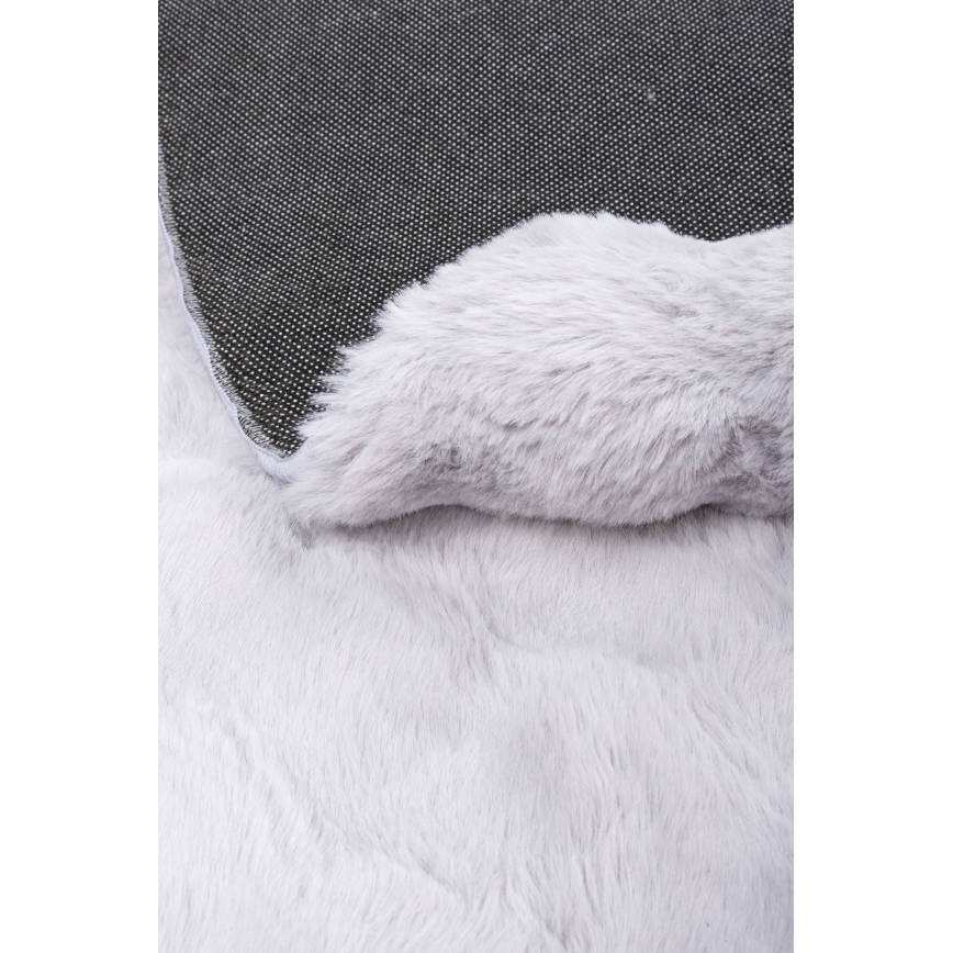 Pyöreä matto RABBIT BUBBLE 160 cm, harmaa