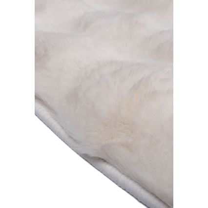Pyöreä matto RABBIT BUBBLE 160 cm, kermanvärinen