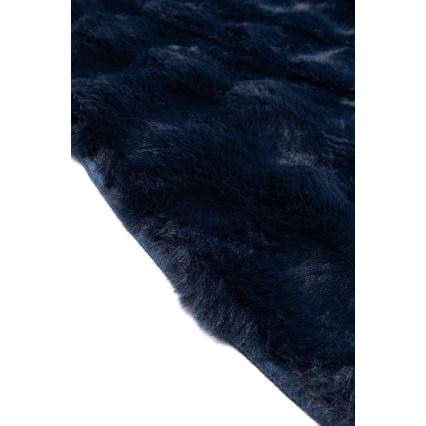 Pyöreä matto RABBIT BUBBLE 160 cm sininen
