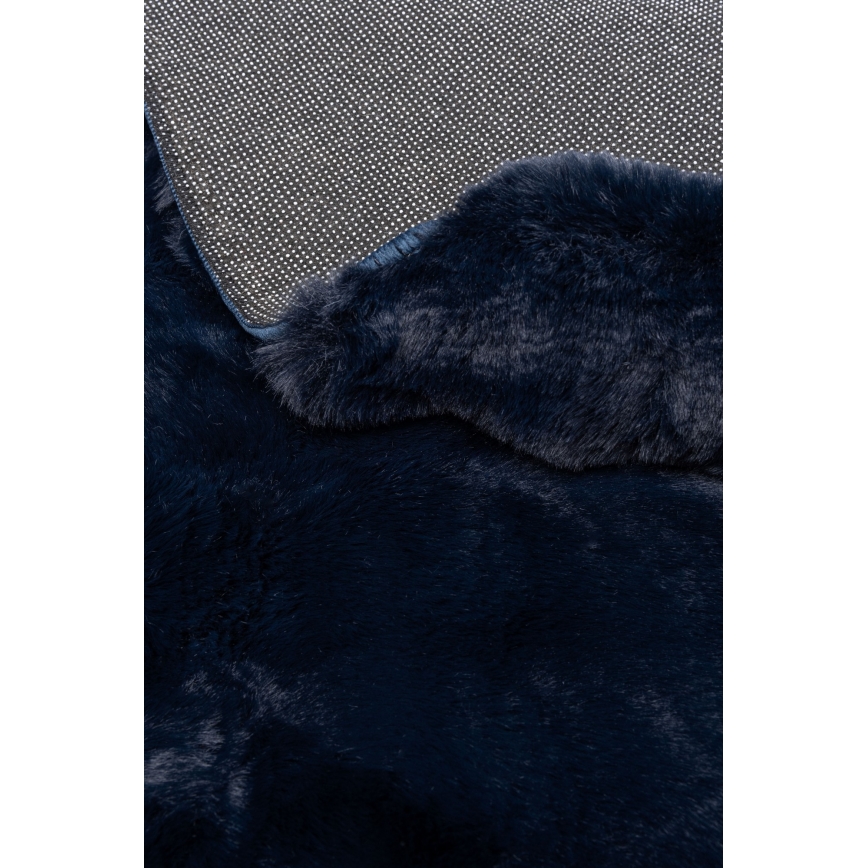Pyöreä matto RABBIT BUBBLE 160 cm sininen