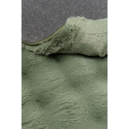 Pyöreä matto RABBIT BUBBLE 160 cm vihreä