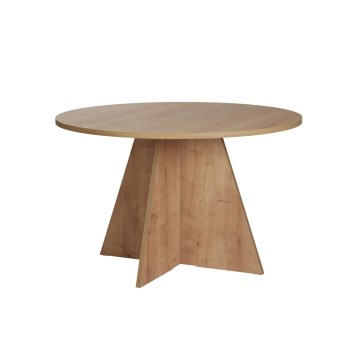 Pyöreä ruokapöytä MATIN, Ø 120 cm, tammi