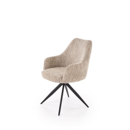 Pyörivä ruokatuoli BRISA 1 kpl beige