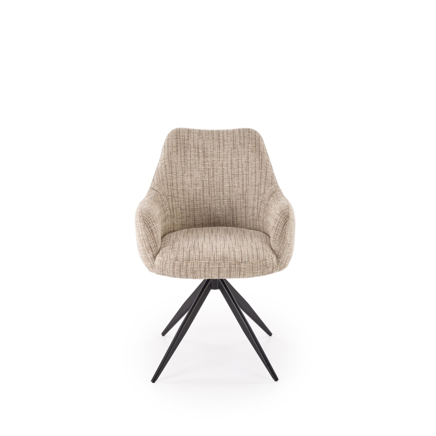 Pyörivä ruokatuoli BRISA 1 kpl beige
