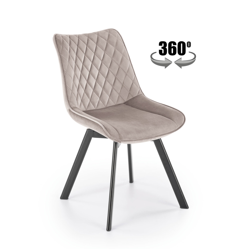 Pyörivä ruokatuoli OMBRA 1 kpl beige