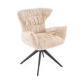 Pyörivä ruokatuoli SETA 1 kpl beige