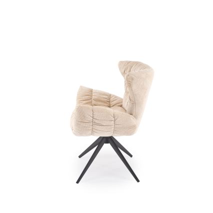 Pyörivä ruokatuoli SETA 1 kpl beige
