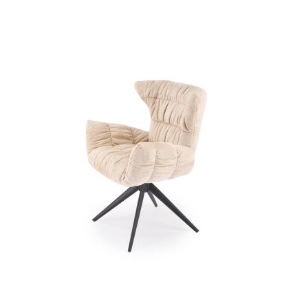 Pyörivä ruokatuoli SETA 1 kpl beige