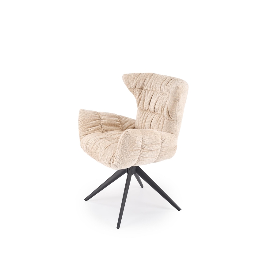 Pyörivä ruokatuoli SETA 1 kpl beige