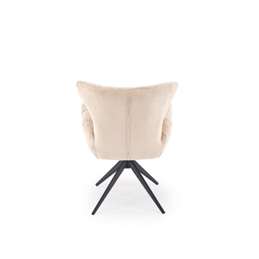 Pyörivä ruokatuoli SETA 1 kpl beige