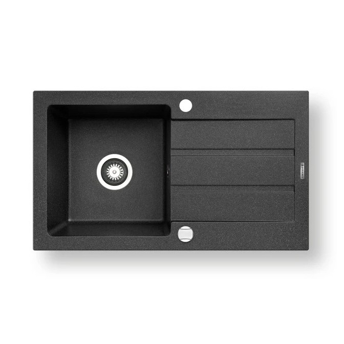 Pyramis 70006801 - Keittiöallas NEXT 76x44 cm graniitti/musta