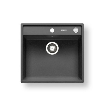 Pyramis 70007601 - Keittiöallas CAMEA 50x53 cm graniitti/musta