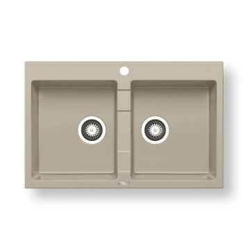 Pyramis 70053101 - Keittiöallas SPARTA 78x50 cm graniitti/beige