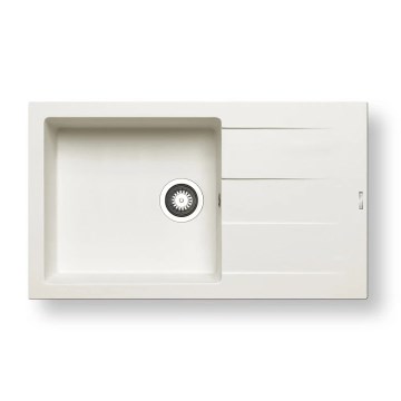 Pyramis 70070611 - Keittiöallas ATHLOS 86x50 cm graniitti/valkoinen