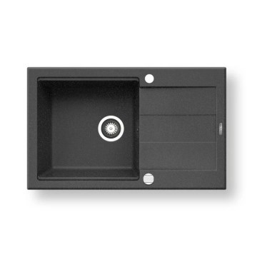 Pyramis 70083701 - Keittiöallas SPARTA PLUS LUX 78x48 cm graniitti/musta