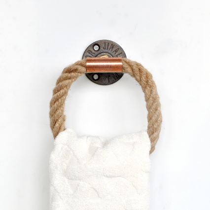 Pyyhepidike 16x16 cm beige/kulta