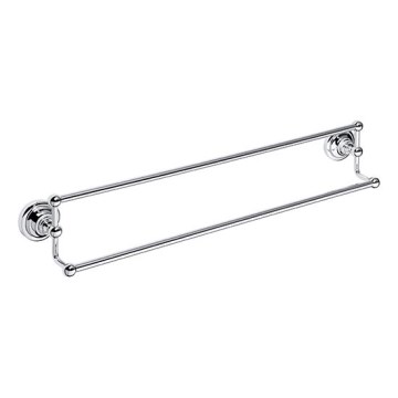 Pyyheteline 66,5x12,5 cm hopeanvärinen