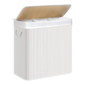 Pyykkikori GUS, valkoinen