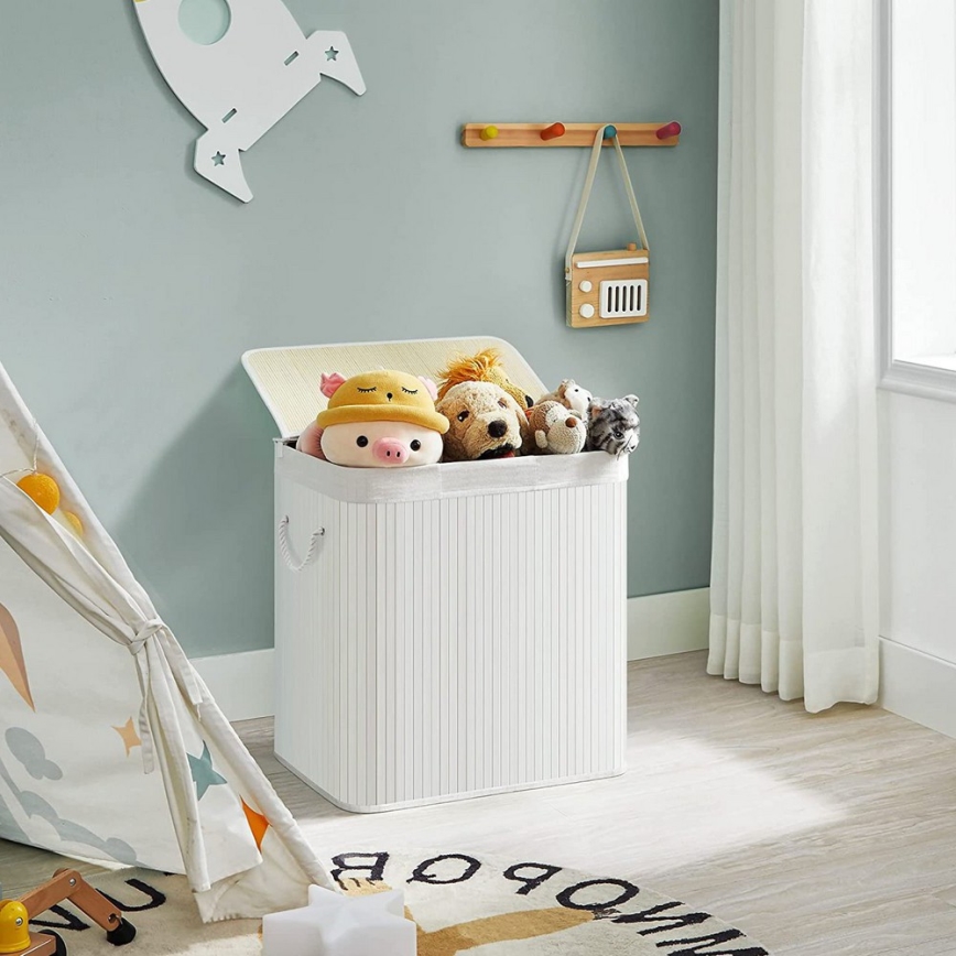 Pyykkikori GUS, valkoinen