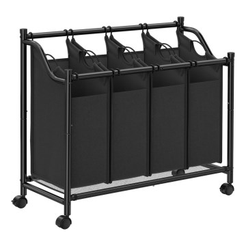 Pyykkikori LINA musta