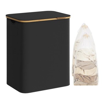 Pyykkikori TATE musta