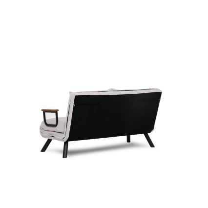 QIRA kaksipaikkainen vuodesohva, valkoinen