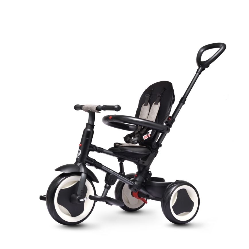 QPlay - Lasten kolmipyörä 3-in-1 RITO EVA PLUS musta